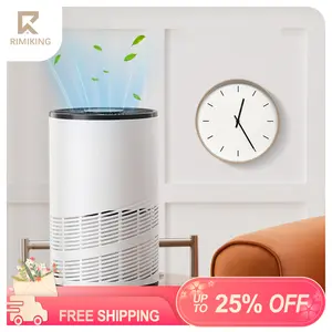 [Gift For Love] RIMIKING Air Purifier,360° Air Intake System,3-Stage Filtration,Ultra-Quiet Sleep Mode,Timer Function,Adjustable Fan Speeds,Adjustable Fan Speeds,Adjustable Fan Speeds, JHQ
