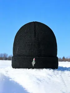 Black Knit Beanie Hat with Palestine Map Flag Embroidery Warm Winter Headwear for Outdoor Sports and Casual Wear  Perfect Gift for Holiday Season Christmas New Year Thanksgiving and Cold Weather Activities for Men and Women Knitting Beanie