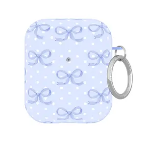 Lovely Blue Bows AirPod Case