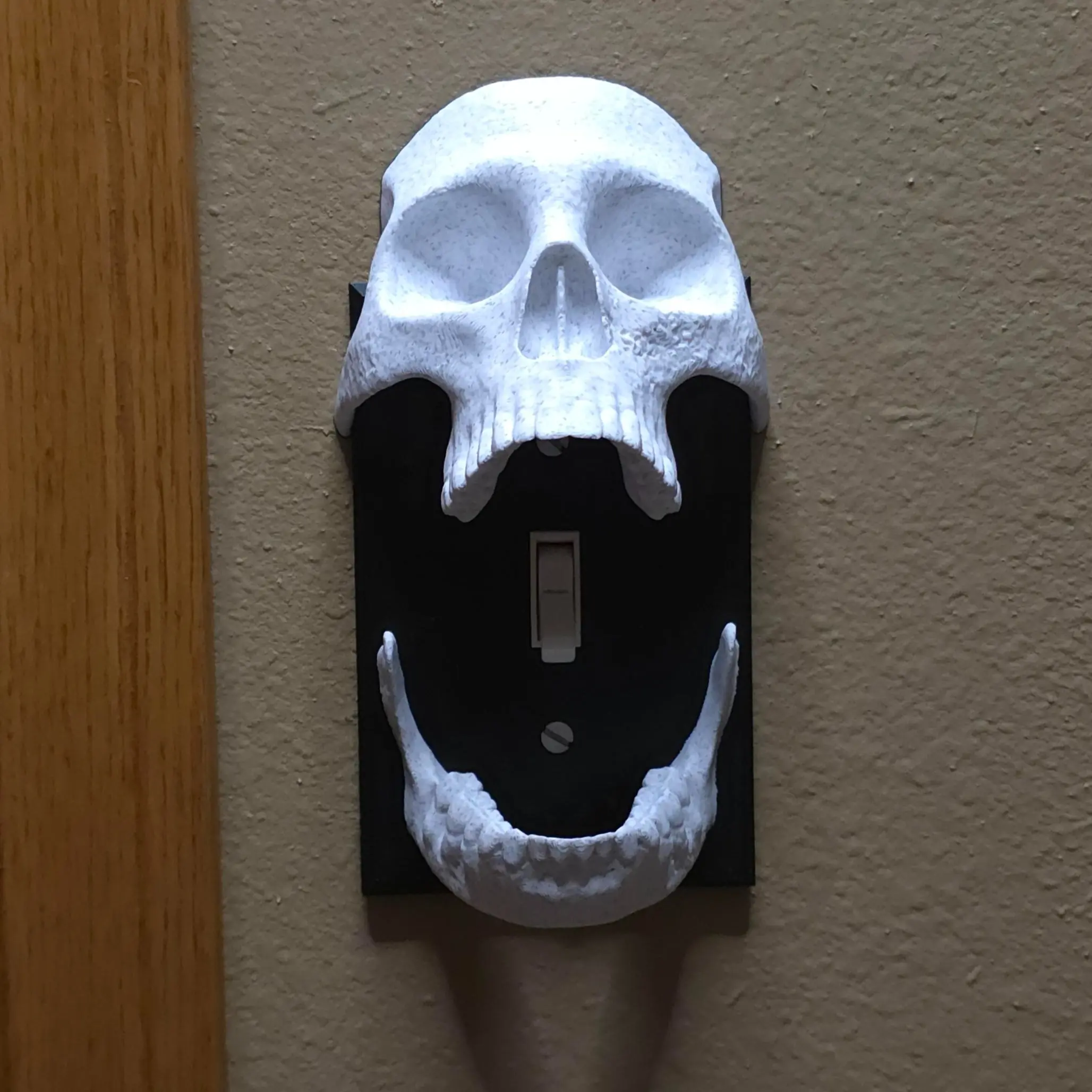 Skull Light Switch Plate Decor Skull Light Switch Plate Decor