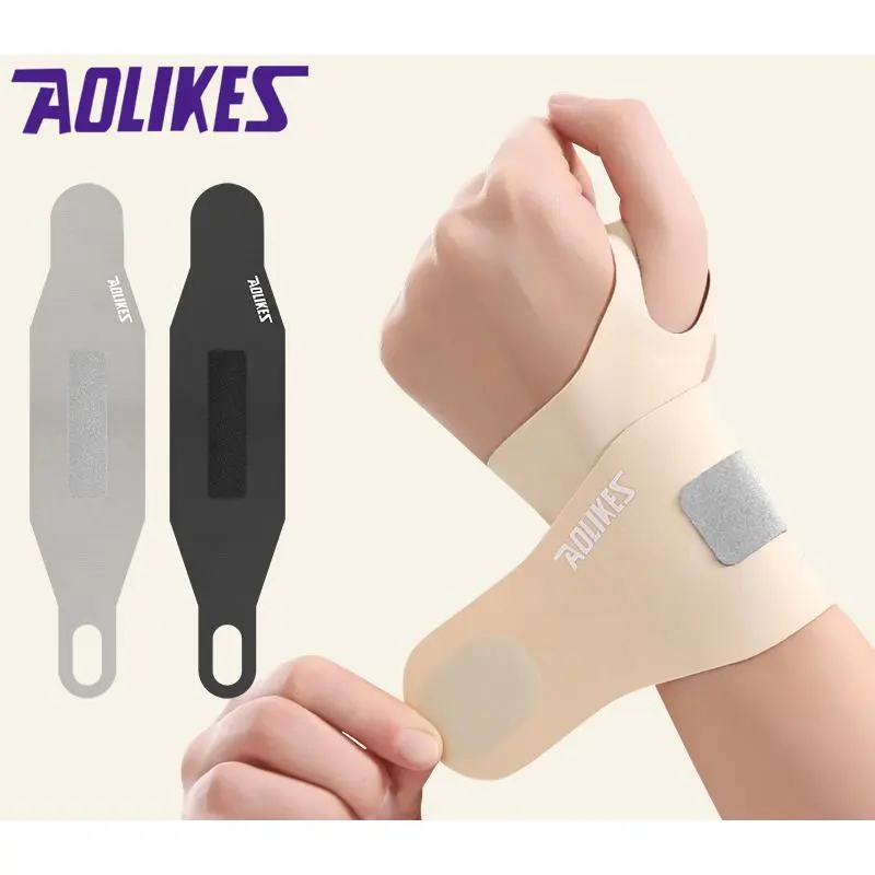 Ultra-Thin Wrist Brace Support for Carpal Tunnel, Pain Relief, Arthritis, Tendonitis, Elastic Wrist Wraps Right and Left Hands - Compression and Support for Fitness Enthusiasts