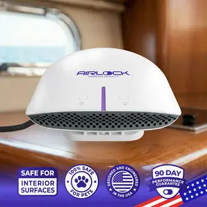 AIRLOCK Voyage – Small-Space Boat Air Purifier | Fresh Air for Heads, Galleys & Small Cabins | Simple, Maintenance-Free Odor Control