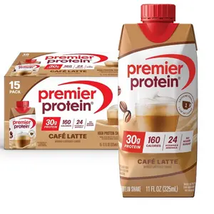 Premier Protein 30g High Protein Shake, Café Latte 11 fl. oz., 15 pk.