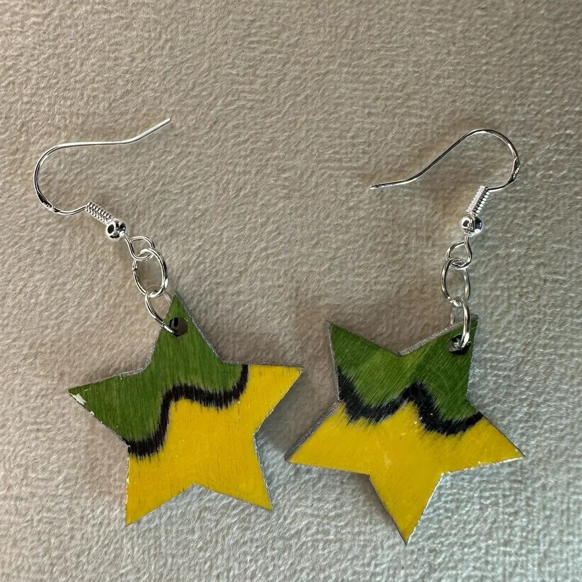 Stay Kind Be Kind Handmade Wooden Earrings