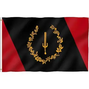 Fly Breeze 3x5 Foot Black American Heritage Flag - Canvas Header and Double Stitched - Afro African American Heritage Black History Month Flags Polyester with Brass Grommets 3 X 5 Ft Lightweight Banners