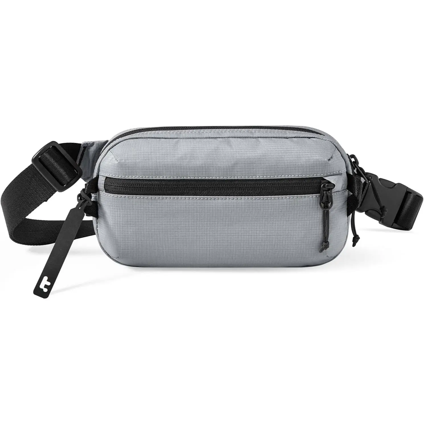tomtoc 1.5L Sling Bag with RFID Blocking, Crossbody Bag Minimalist Chest Shoulder Pack for Men and Women, Water-resistant Lightweight Carry Casual Bag for Travel, Daily Use