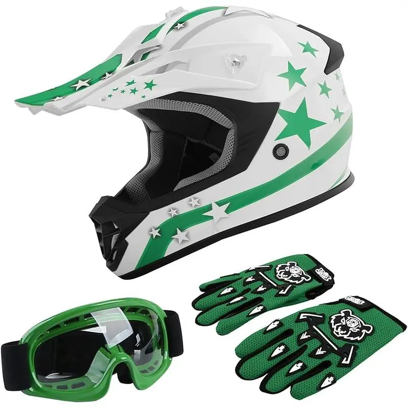 White w/Green Star