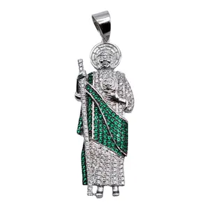 San Judas Silver 925 Pendant Saint Jude