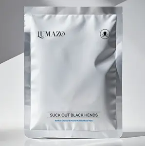 LUMAZO Bamboo Charcoal Blackhead Peel-Off Nose Mask