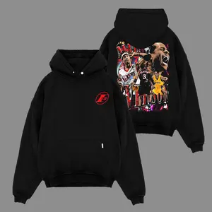 Vintage AI #3 Basketball Graphic Hoodie, Retro Philadelphia Hoops Answer Legend Cotton Pullover, Oversized Washed Streetwear Hoodie, Y2K Basketball Fan Gift for Men Women and Classic Hoops Collectors