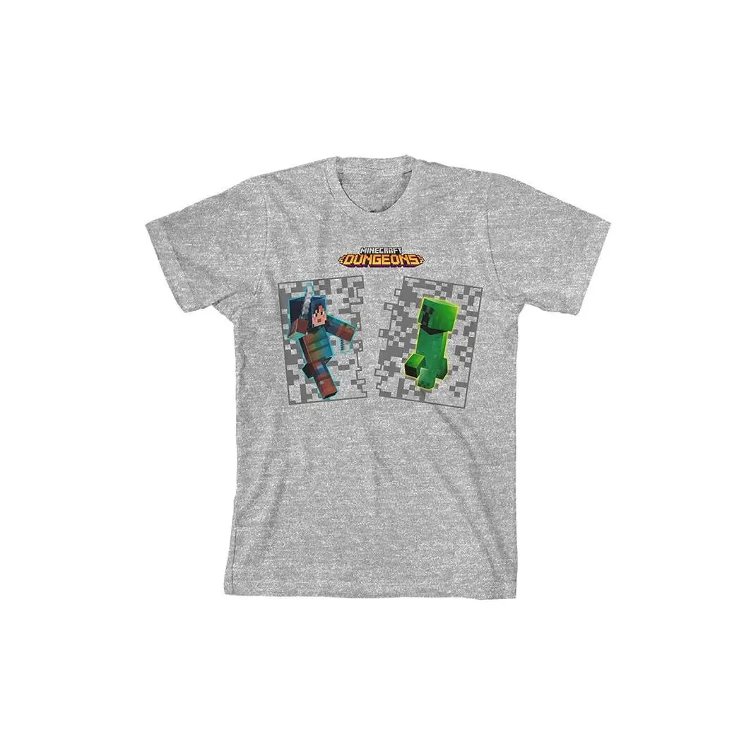 PacSun Kids Minecraft Dungeons Hex T-Shirt - Multicolor