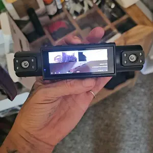 360° Surround View 4 Channel Dash Cam , 1080P FHD , 3.18" IPS Display, Built-in 2.4GHz WiFi App Control, WDR, Loop Recording, Reverse Assist, 4 Lens Front Rear Inside Left Right Car Driving Recorder, Car Security Camera-YY
