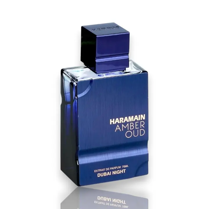 Al Haramain | Amber Oud | Dubai Night | Men's Fragrance | 75 ML | Eau De Parfum | Saffron - Bergamot & Elemi