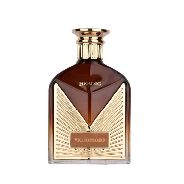 MAISON ALHAMBRA Victorioso Heroic Oriental Spicy Eau de Parfum for Men - Oriental Spicy Fragrance Family, Citrus, Wood, Amber, Musk, Floral Notes, Middle Eastern Scent, 3.4 oz/100ml