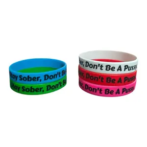 Stay Sober, Don't Be A Puss. - Wristbands Quick Dry Water-Resistant Breathable Comfortable Unisex