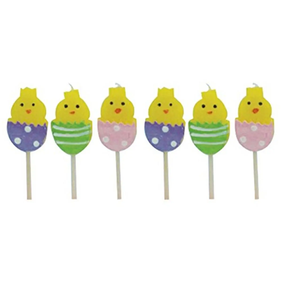 Party Candles, Easter Egg Chicks