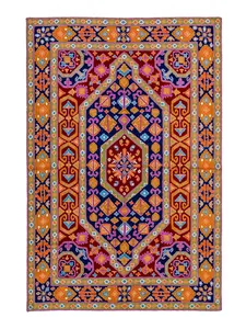 531 - Uzbekistan Suzanne Silk Rug