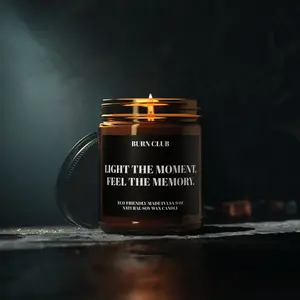 Light The Moment. Feel The Memory. Candle