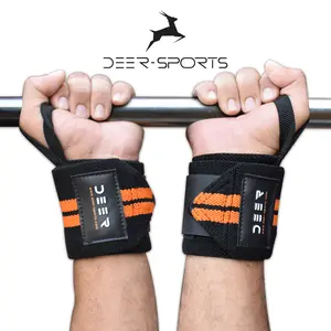 Wrist Wraps, 18” Weightlifting Wrist Wraps for Men & Women - Professional Quality Wrist Support with Heavy Duty Thumb Loop - Best Wrap for Powerlifting Competition, Strength Training, Bodybuilding
