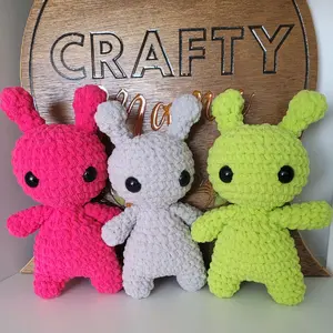 Crochet Alien, Handmade, Fast Shipping, Variety of Fun Colors