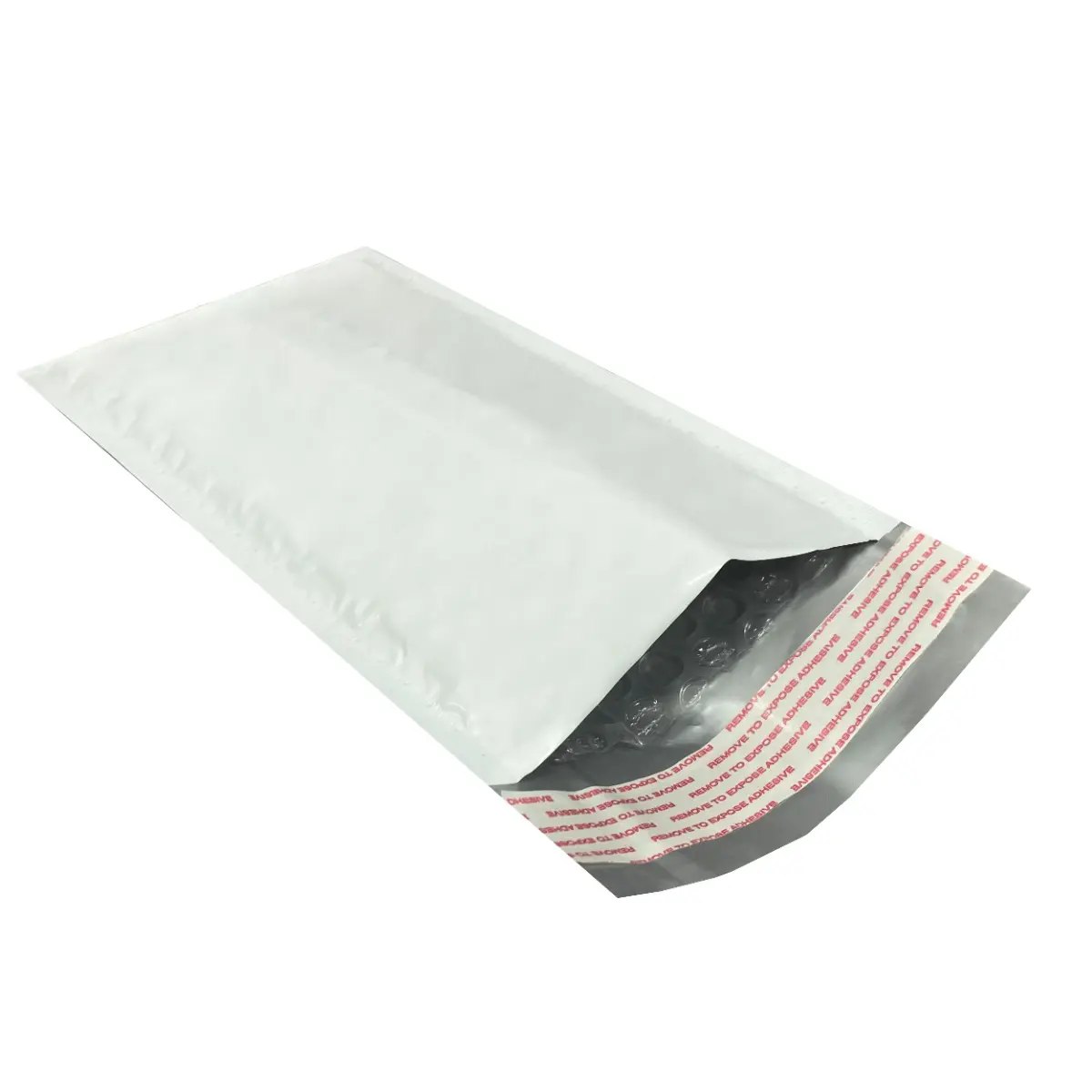 UOFFICE Pack of 500 Poly Bubble Mailer Bags Padded  4 x 8" - #000 with Self-Sealing Closure