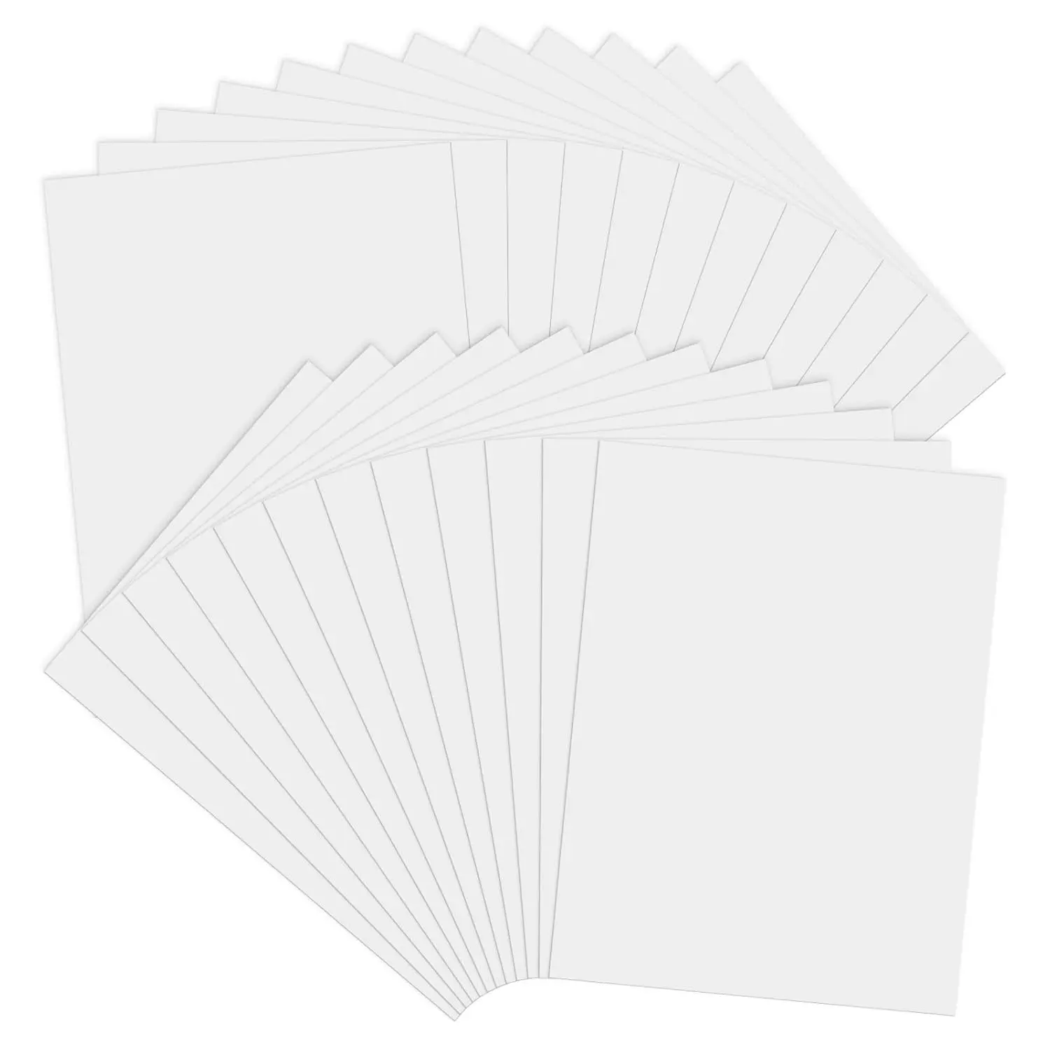 24Pcs 7.87"x5.9" Self-Adhesive Vinyl Siding Repair Kit - Paintable White PVC Patch for Cracks, Holes & Blemishes