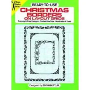 USED-Ready-To-Use Christmas Borders on Layout Grids by Sibbett, Ed (Paperback)