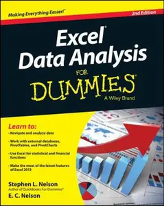 USED-Excel Data Analysis For Dummies (For Dummies Series) by Stephen L. Nelson (Paperback)