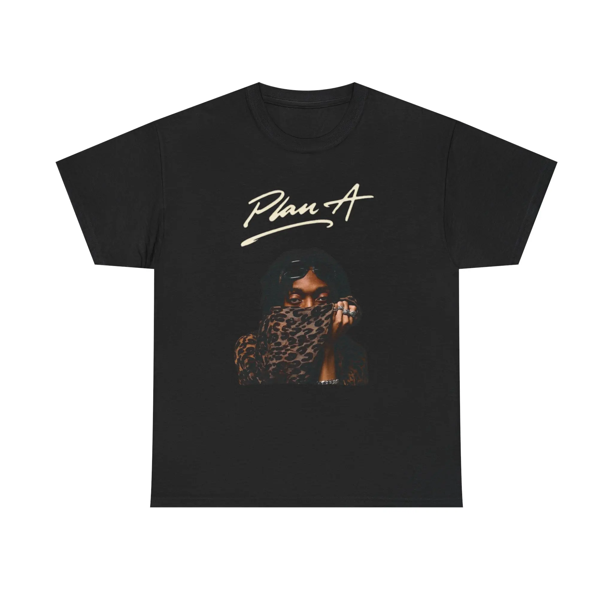 Graphic Tee Unisex Vintage Lil Tecca Plan A Streetwear Hip-Hop Fashion Casual Cotton
