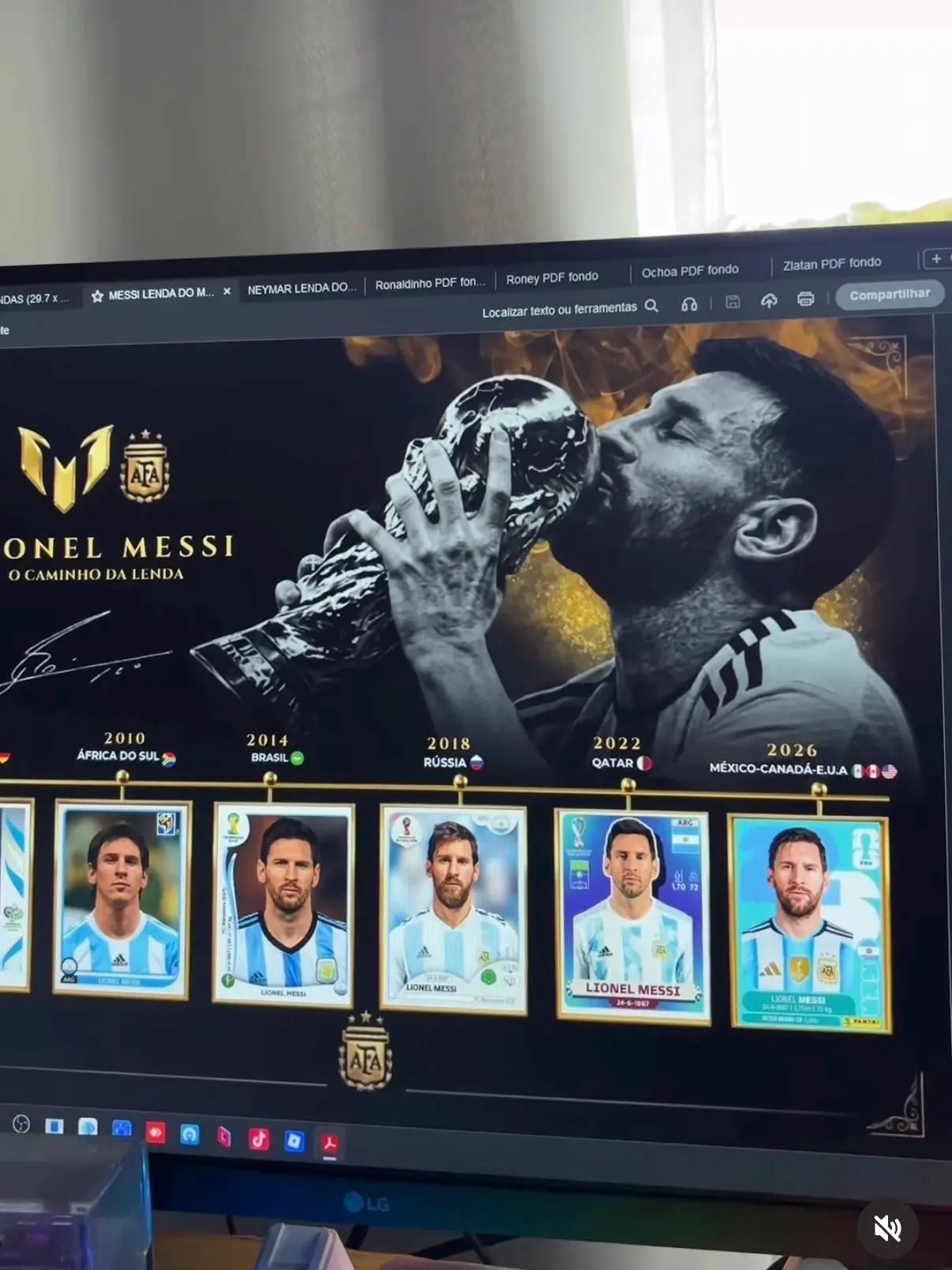 MESSI  Printable Wall Art Poster   (Unframed Print Only)