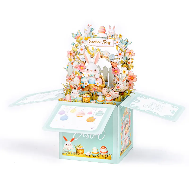 2026 New Easter & Thanksgiving 3D Rabbit Box