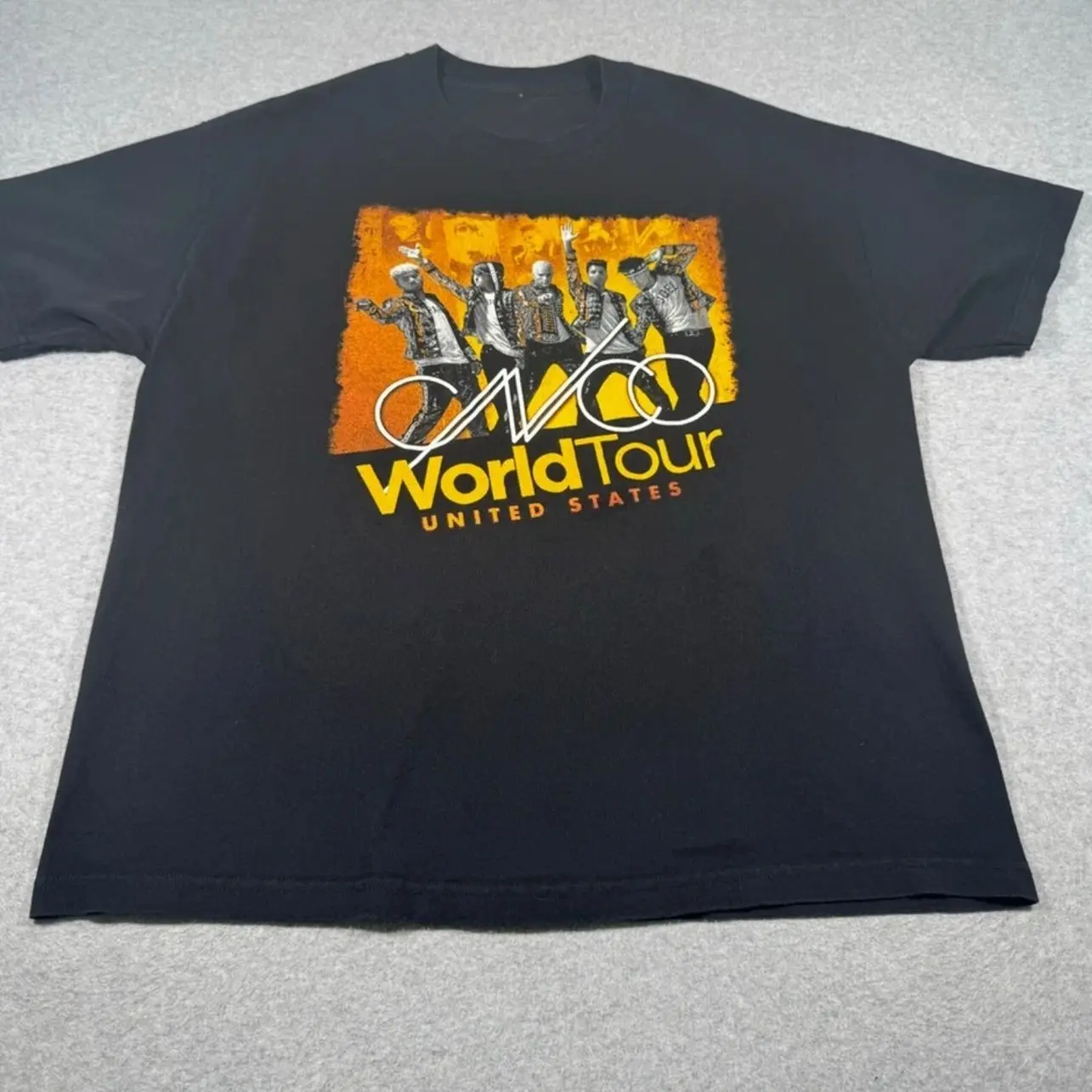 CNCO Shirt Adult Extra Large Black Latin Boy Band Music Miami World Tour Mens I