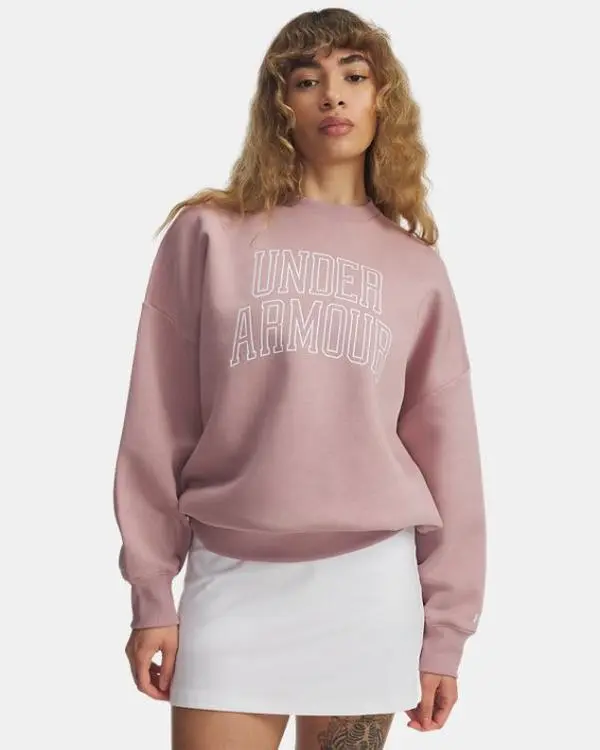 Under Armour Rival Fleece Varsity Women's Oversized Crew