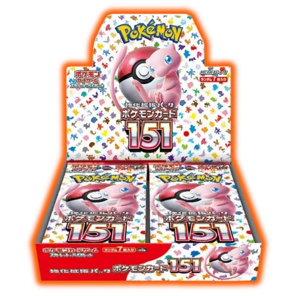 151 Pokemon Japanese Booster Box
