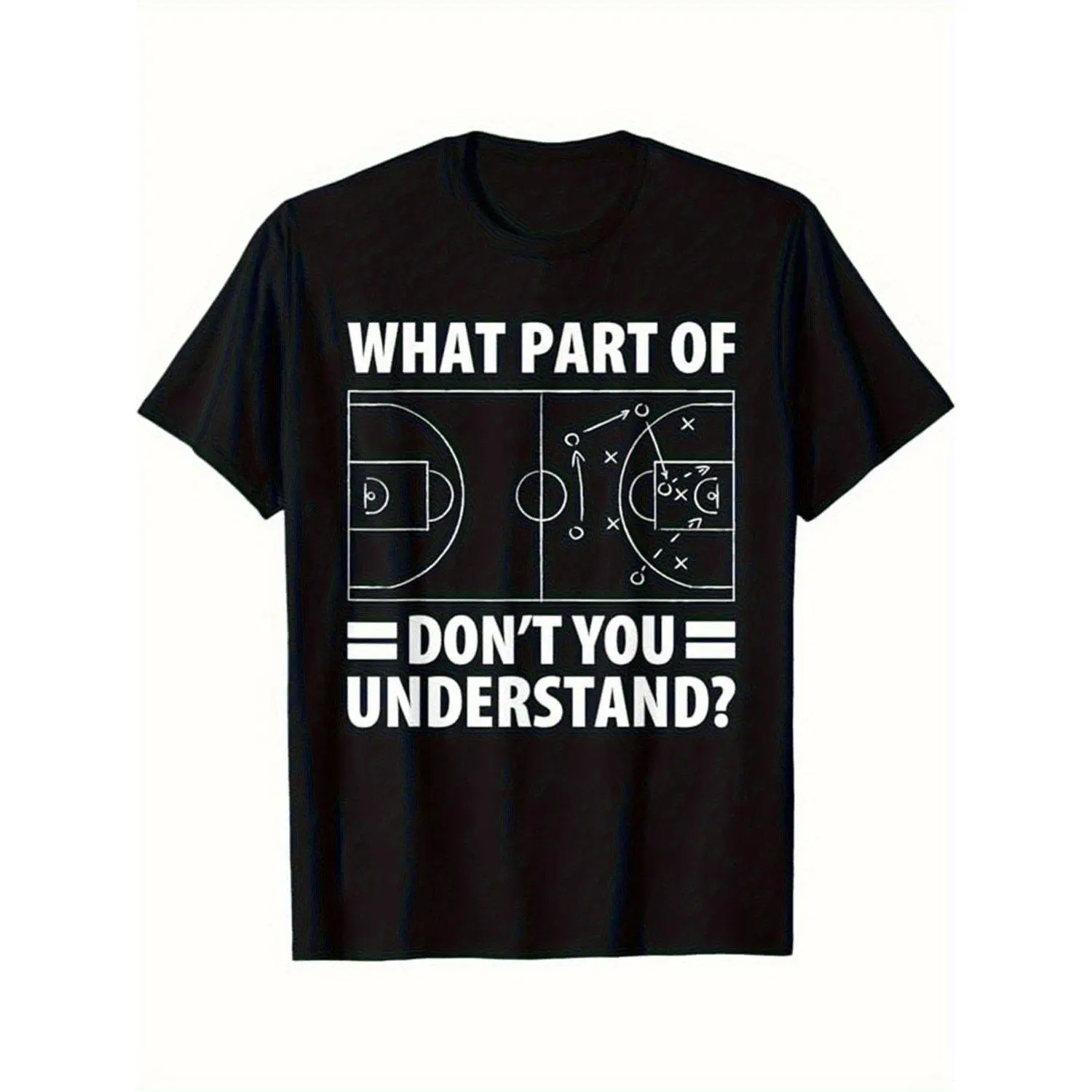 S Basketball Graphic New T Shirt Casual Short Sleeve Top Machine Washable Round Neck Suitable for Everyday With Sporty Elements Perfect for Outdoor
