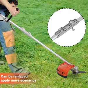 Gas String Trimmer, 52cc Weed Wacker Gas Powered,Multi-Function Gasoline Lawn Mower Hits Grass High Branches Saw Hedge Shears Small Multi-Function Loose Soil Ditching Machine