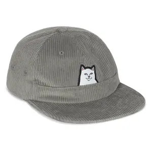 Lord Nermal Corduroy Snapback  (Charcoal )