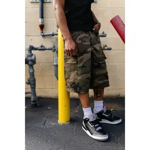 Ripstop Baggy Shorts