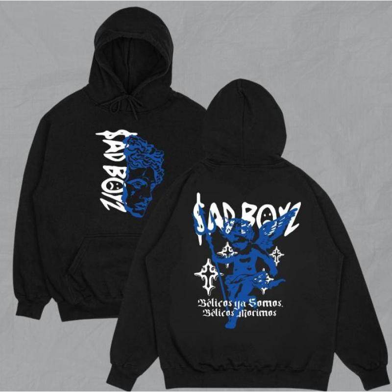 fleece-lined hoodie,Unisex Sad Boyz Junior H Graphic Hoodie, Sweatshirt, T-Shirt, Vintage Hip Hop Rap Shirt, Junior H Merch Shirt, Unisex Tee, Gifts For Fan, Top Womenswear