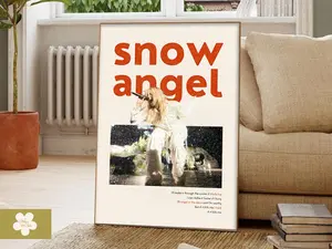 Renee Rapp Snow Angel album aesthetic lyric print | Typographic Wall Art| Concert photography | Bedroom Dorm Poster | Gift for her | Lesbian