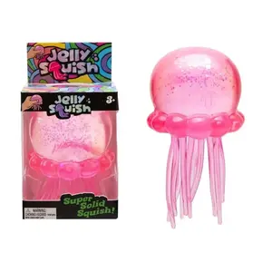 NeeDoh Jellyfish Squishy, Slow Rise Sensory Fidget for Adults, father day gift