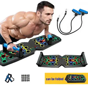 5-in-1 Multi-Position Push-up Board, Non-slip Foldable Core Trainer Ideal as Fitness Gift for All