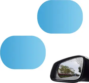 2PCS Mirror Window Film, HD Nano Waterproof Rainproof Side Mirror Guard, Anti Fog Glare Rear View Mirror Film, Universal for SUV, Sedan, Truck
