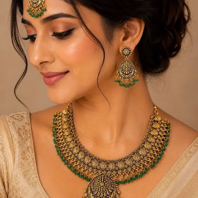 Royal Antique Necklace Set