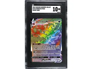 2020 Darkness Ablaze #192/189 Eternatus VMAX Secret Rare SGC 10