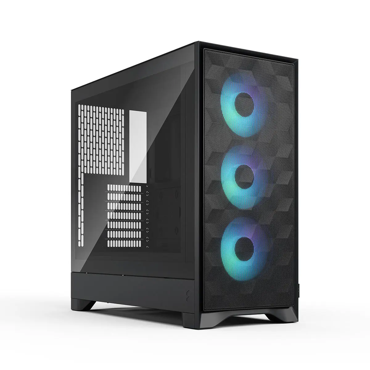 Fractal Design Pop 2 Air RGB Tempered Glass ATX Mid-Tower Computer Case, Black