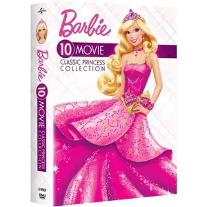 Barbie: 10-Movie Classic Princess Collection  [DVD Video Disc] Boxed Set
