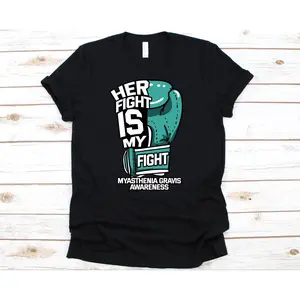 Men's Myasthenia Gravis awareness and support for loved ones fighting the condition Graphic T-Shirt - Short Sleeve Crew Neck Regular Fit Casual Wear | Soft & Breathable Fabric, Durable Print, Everyday Comfort, Machine Washable, casual and awareness-themed