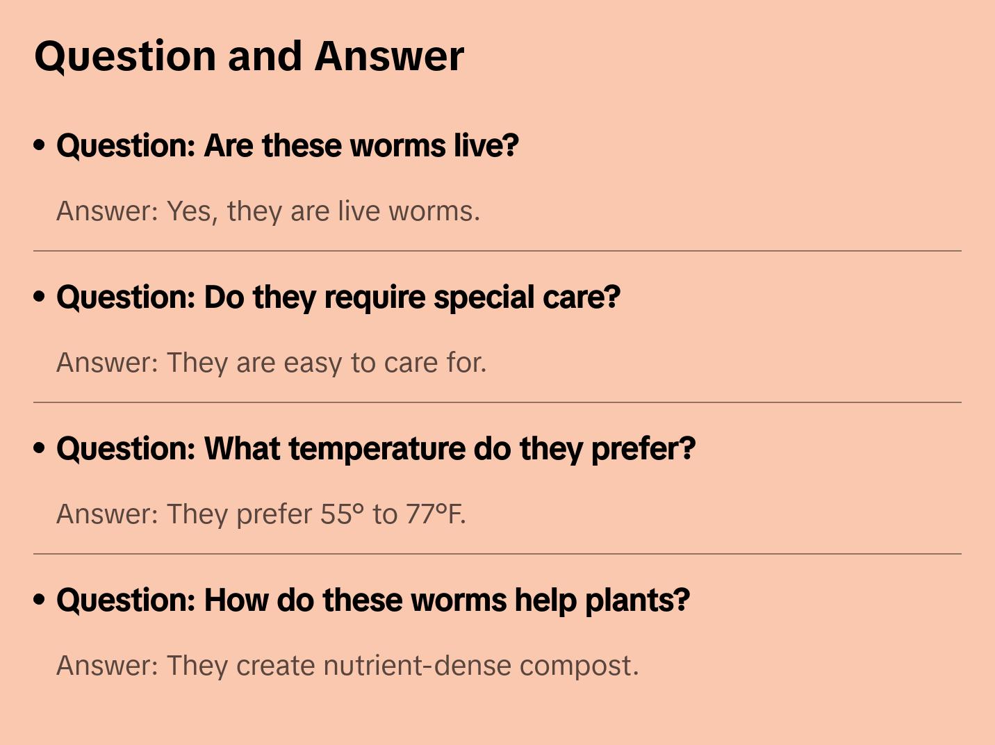Pure Red Wigglers Composting and Gardening Worms Eisenia Fetida 1/4 lbs 250 Count for Rich Nutrient Dense Soil and Healthy Plants Coconut Fiber Substrate