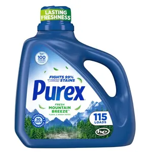Purex Fresh Mountain Breeze Liquid Detergent, 150 fl oz, 115 loads